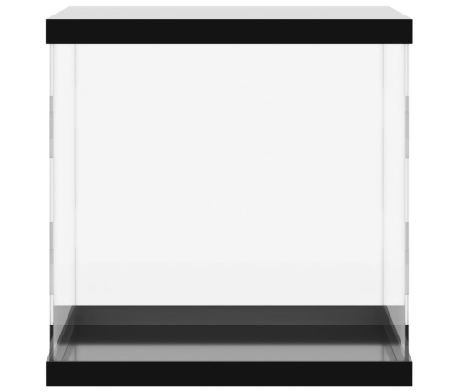 vidaXL vitrīnas kaste, caurspīdīga, 30x30x30 cm, akrils