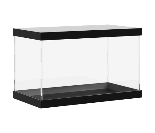 vidaXL vitrīnas kaste, caurspīdīga, 31x17x19 cm, akrils