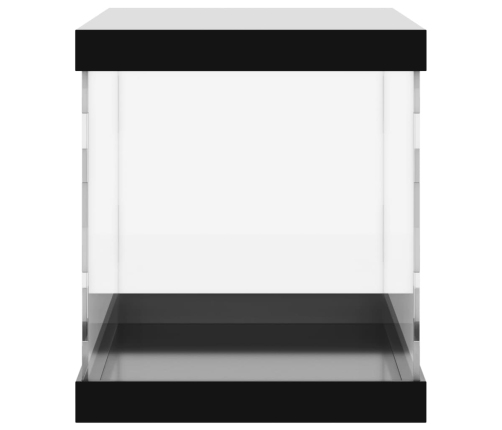 vidaXL vitrīnas kaste, caurspīdīga, 31x17x19 cm, akrils