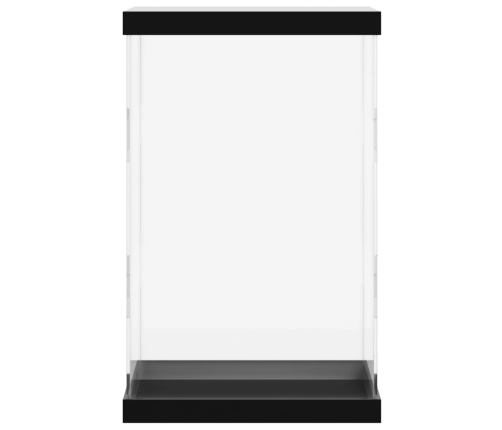 vidaXL vitrīnas kaste, caurspīdīga, 22x18x35 cm, akrils