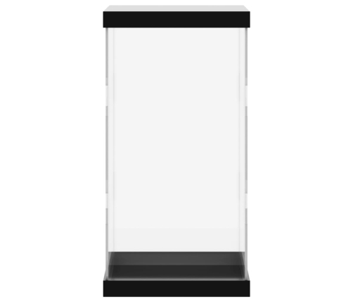 vidaXL vitrīnas kaste, caurspīdīga, 22x18x35 cm, akrils