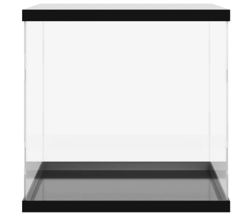 vidaXL vitrīnas kaste, caurspīdīga, 40x36x35 cm, akrils