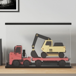 Vitrīnas Kaste, Caurspīdīga, 56X36X37 Cm, Akrils Vidaxl