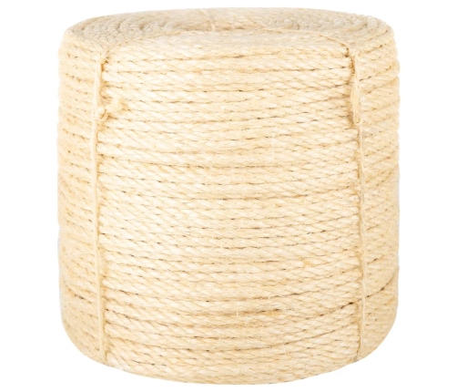 Virve, 6 Mm, 25 M, 100% Sizals Vidaxl