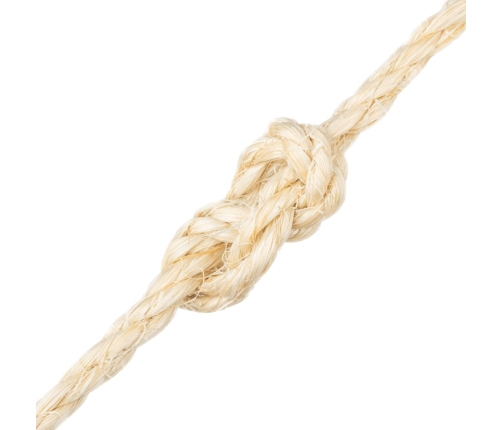 Virve, 6 Mm, 25 M, 100% Sizals Vidaxl