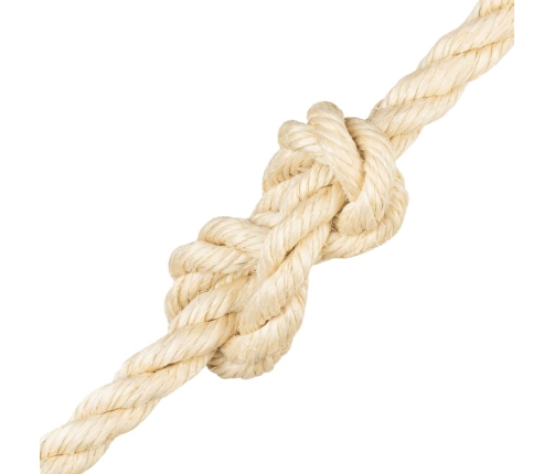 vidaXL virve, 16 mm, 25 m, 100% sizals