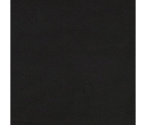 vidaXL izvelkams dīvāns ar matraci, melns, 80x200 cm, samts