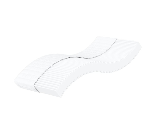 vidaXL dīvāngulta ar matraci, melns audums, 80x200 cm