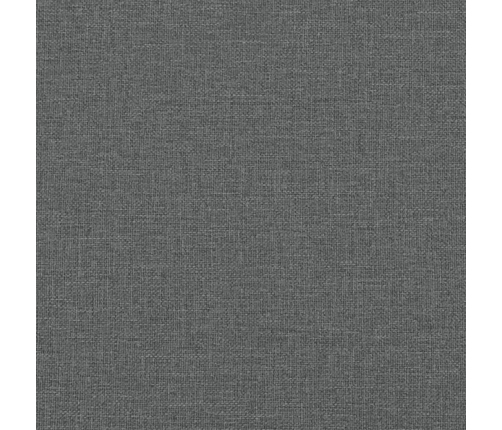 vidaXL dīvāngulta ar matraci, tumši pelēks audums, 80x200 cm
