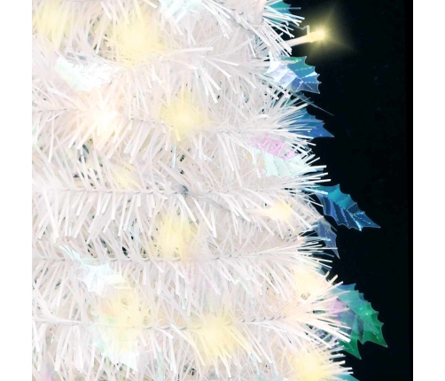 Mākslīgā Ziemassvētku Eglīte, 150 Led, Balta, 180 Cm Vidaxl