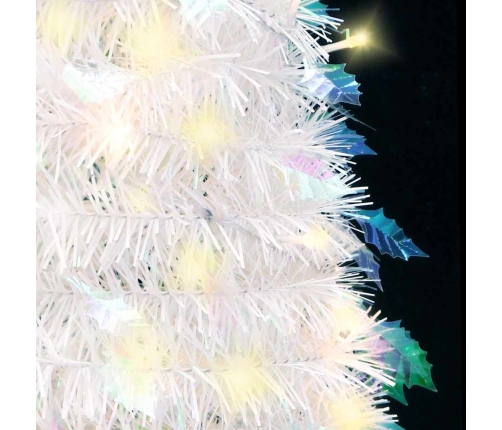 Mākslīgā Ziemassvētku Eglīte, 200 Led, Balta, 210 Cm Vidaxl