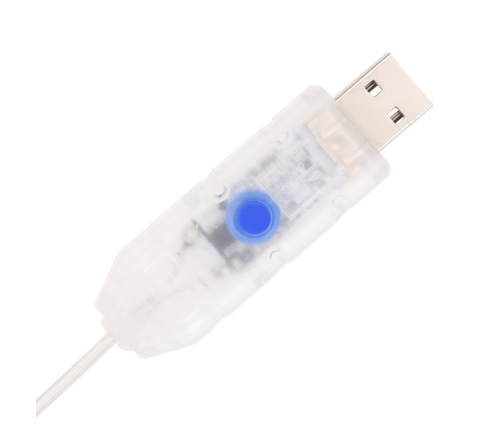 vidaXL mākslīgā Ziemassvētku egle ar sniegu, 200 LED, 210 cm