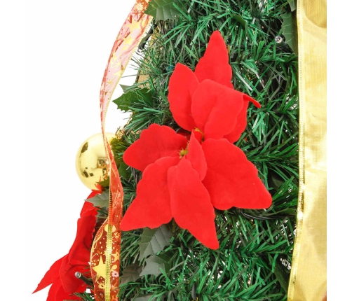 Mākslīgā Ziemassvētku Egle, 100 Led, Zaļa, 150 Cm Vidaxl