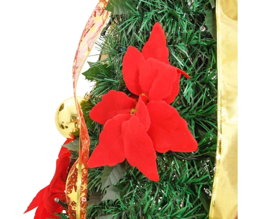 Mākslīgā Ziemassvētku Egle, 200 Led, Zaļa, 210 Cm Vidaxl