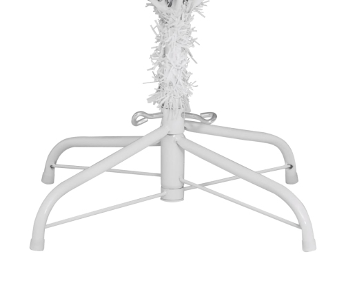 Mākslīgā Ziemassvētku Egle Ar Statīvu, Balta, 270 Cm Vidaxl