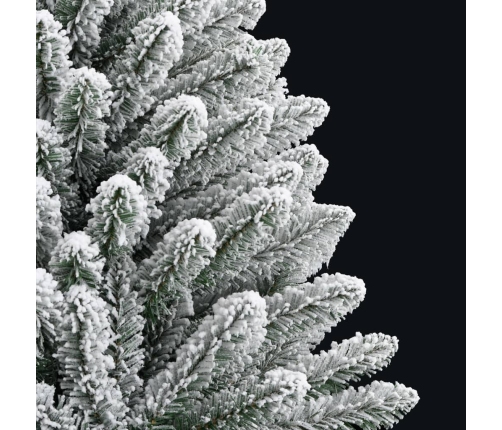 Mākslīgā Ziemassvētku Egle Ar Sniegu, 120 Cm Vidaxl