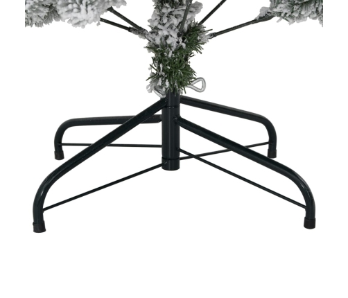 Mākslīgā Ziemassvētku Egle Ar Sniegu, 150 Cm Vidaxl