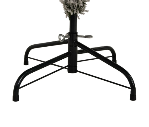 vidaXL mākslīgā Ziemassvētku egle ar sniegu, 240 cm