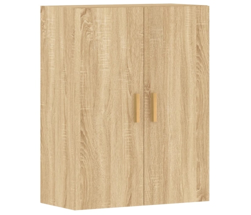 vidaXL sienas skapīši 2 gab., ozolkoka krāsa, inženierijas koks