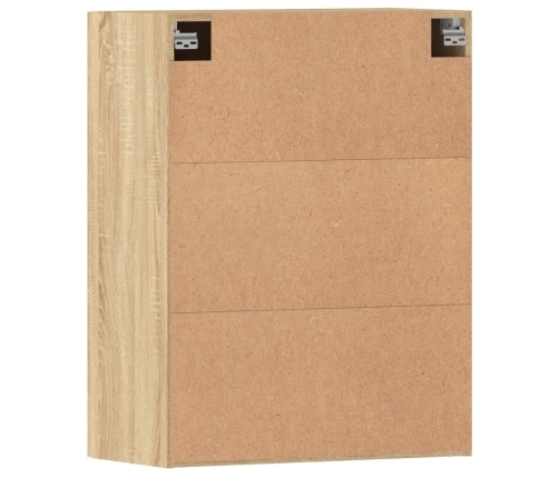 vidaXL sienas skapīši 2 gab., ozolkoka krāsa, inženierijas koks