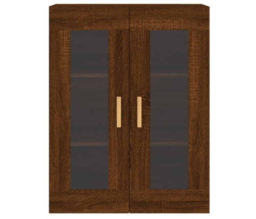 vidaXL sienas skapīši 2 gab., ozolkoka krāsa, inženierijas koks