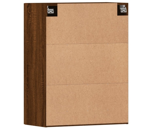 vidaXL sienas skapīši 2 gab., ozolkoka krāsa, inženierijas koks