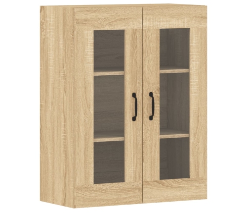 vidaXL sienas skapīši 2 gab., ozolkoka krāsa, inženierijas koks