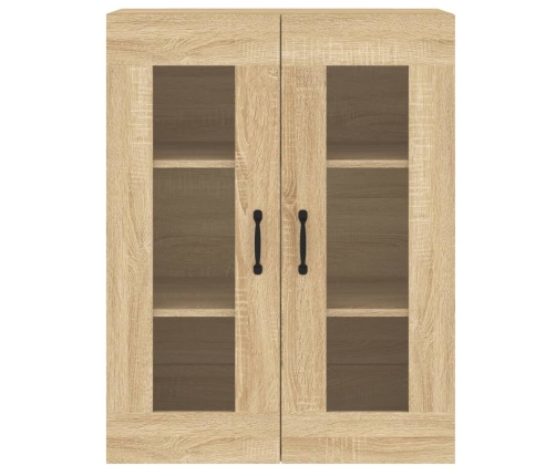 vidaXL sienas skapīši 2 gab., ozolkoka krāsa, inženierijas koks