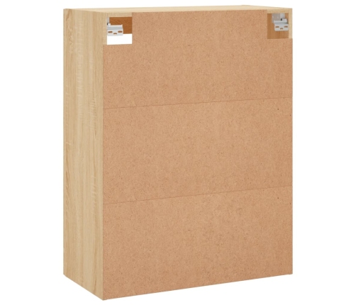 vidaXL sienas skapīši 2 gab., ozolkoka krāsa, inženierijas koks