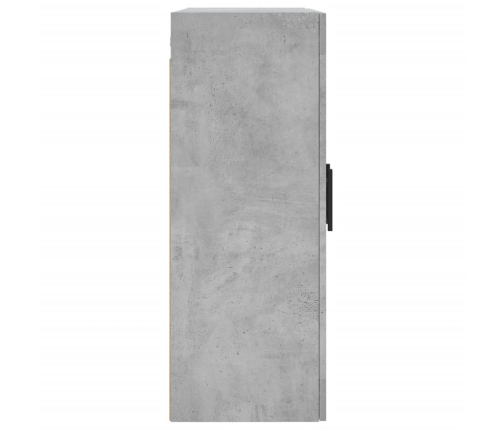 vidaXL sienas skapīši, 2 gab., betona pelēki, inženierijas koks