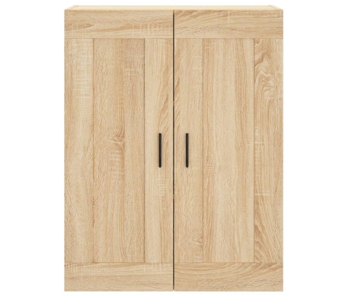 vidaXL sienas skapīši 2 gab., ozolkoka krāsa, inženierijas koks