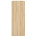 vidaXL sienas skapīši 2 gab., ozolkoka krāsa, inženierijas koks
