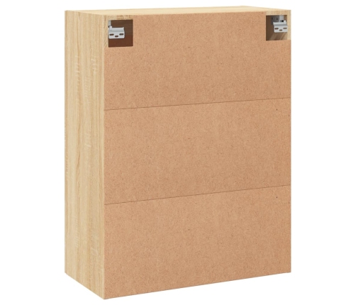 vidaXL sienas skapīši 2 gab., ozolkoka krāsa, inženierijas koks