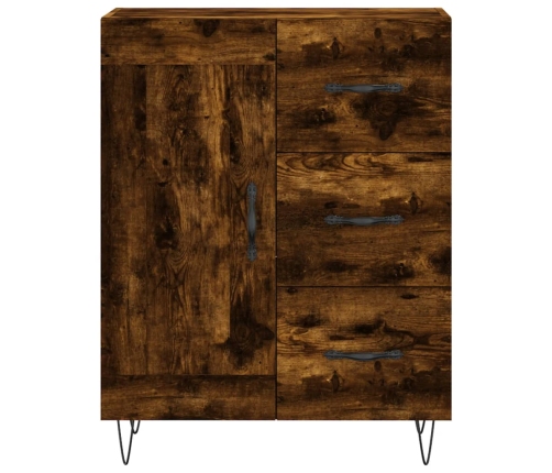 vidaXL augstais skapis, ozolkoka, 69,5x34x180 cm, inženierijas koks