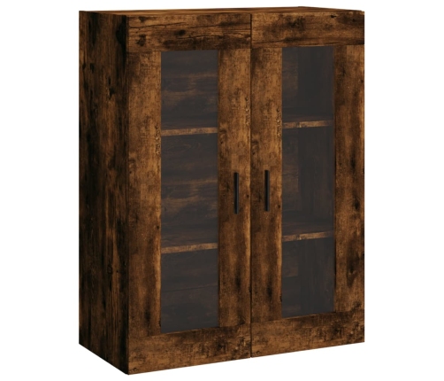 vidaXL augstais skapis, ozolkoka, 69,5x34x180 cm, inženierijas koks