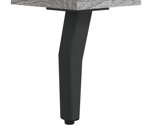 vidaXL augstais skapis, pelēks, 69,5x34x180 cm, inženierijas koks