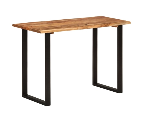 vidaXL virtuves galds, 110x50x76 cm, akācijas masīvkoks