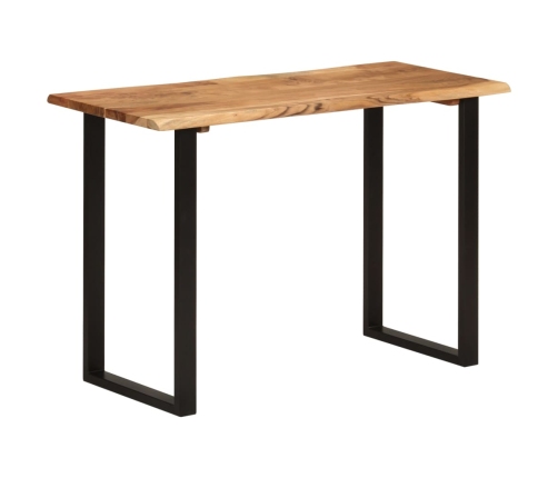 vidaXL virtuves galds, 110x50x76 cm, akācijas masīvkoks