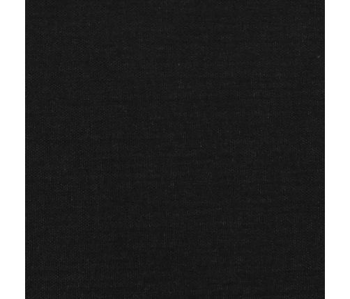 vidaXL atsperu gultas rāmis ar matraci, melna, 80x200 cm, audums