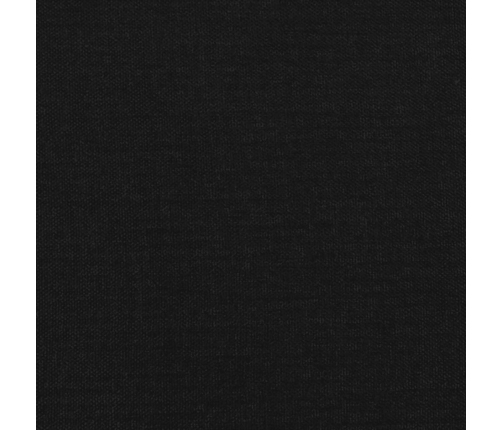 vidaXL atsperu gultas rāmis ar matraci, melna, 80x200 cm, audums