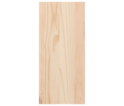 vidaXL vīna pudeļu plaukts, 56x25x56 cm, priedes masīvkoks