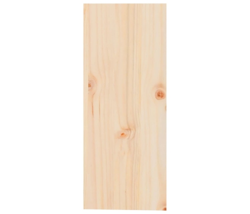 vidaXL vīna pudeļu plaukts, 62x25x62 cm, priedes masīvkoks