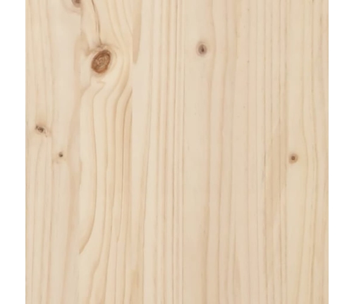 vidaXL konsoles galdiņš, 110x40x74 cm, priedes masīvkoks