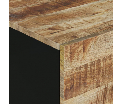 vidaXL kafijas galdiņš, 80x50x40 cm, mango koks, inženierijas koks