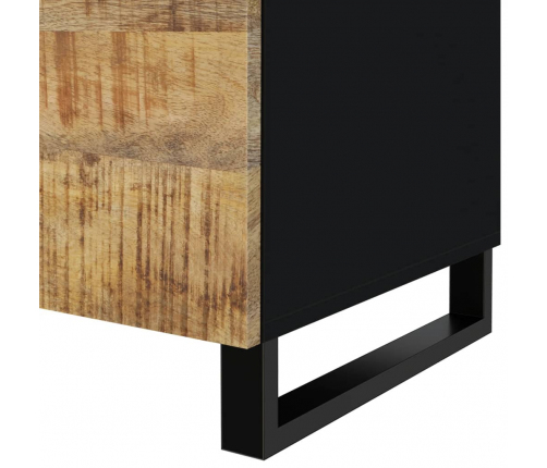 vidaXL kafijas galdiņš, 80x50x40 cm, mango koks, inženierijas koks