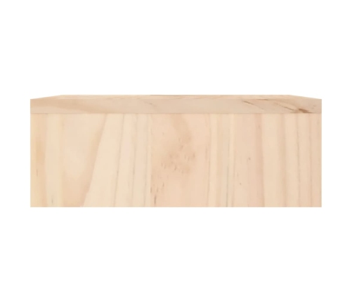 vidaXL monitora paliktnis, 100x27x10 cm, priedes masīvkoks