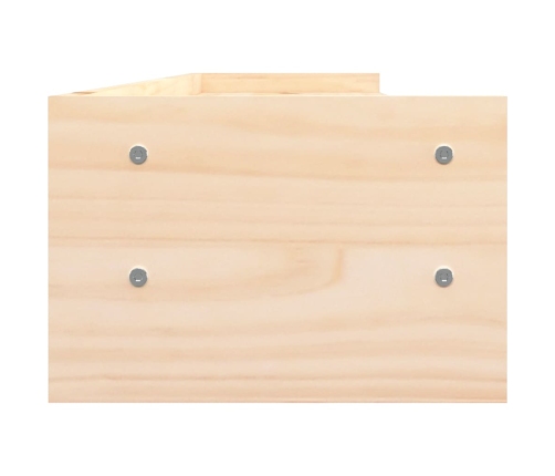 vidaXL monitora paliktnis, 100x24x16 cm, priedes masīvkoks