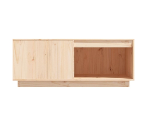 vidaXL kafijas galdiņš, 100x101x40,5 cm, priedes masīvkoks