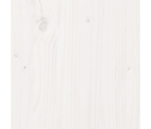 vidaXL augstais skapītis, balts, 80x35x154 cm, priedes masīvkoks