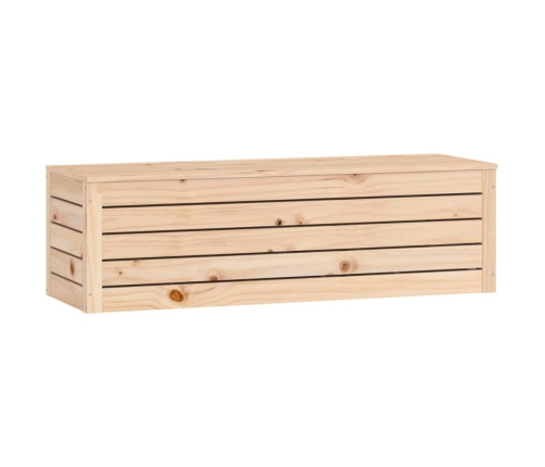 vidaXL uzglabāšanas kaste, 109x36,5x33 cm, priedes masīvkoks